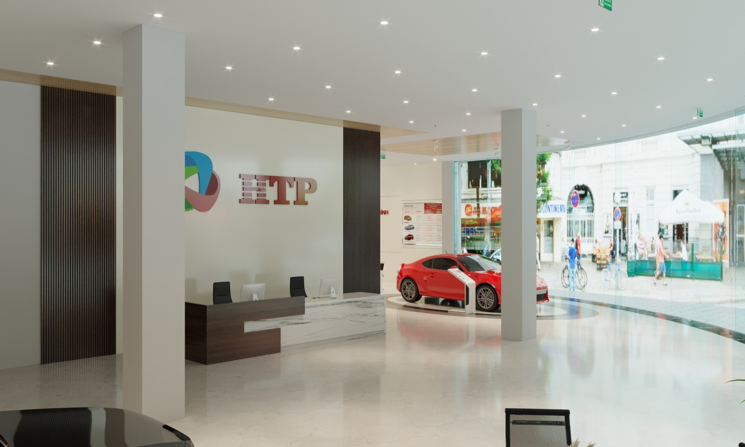 Dự án HTP showroom Tiền Hải