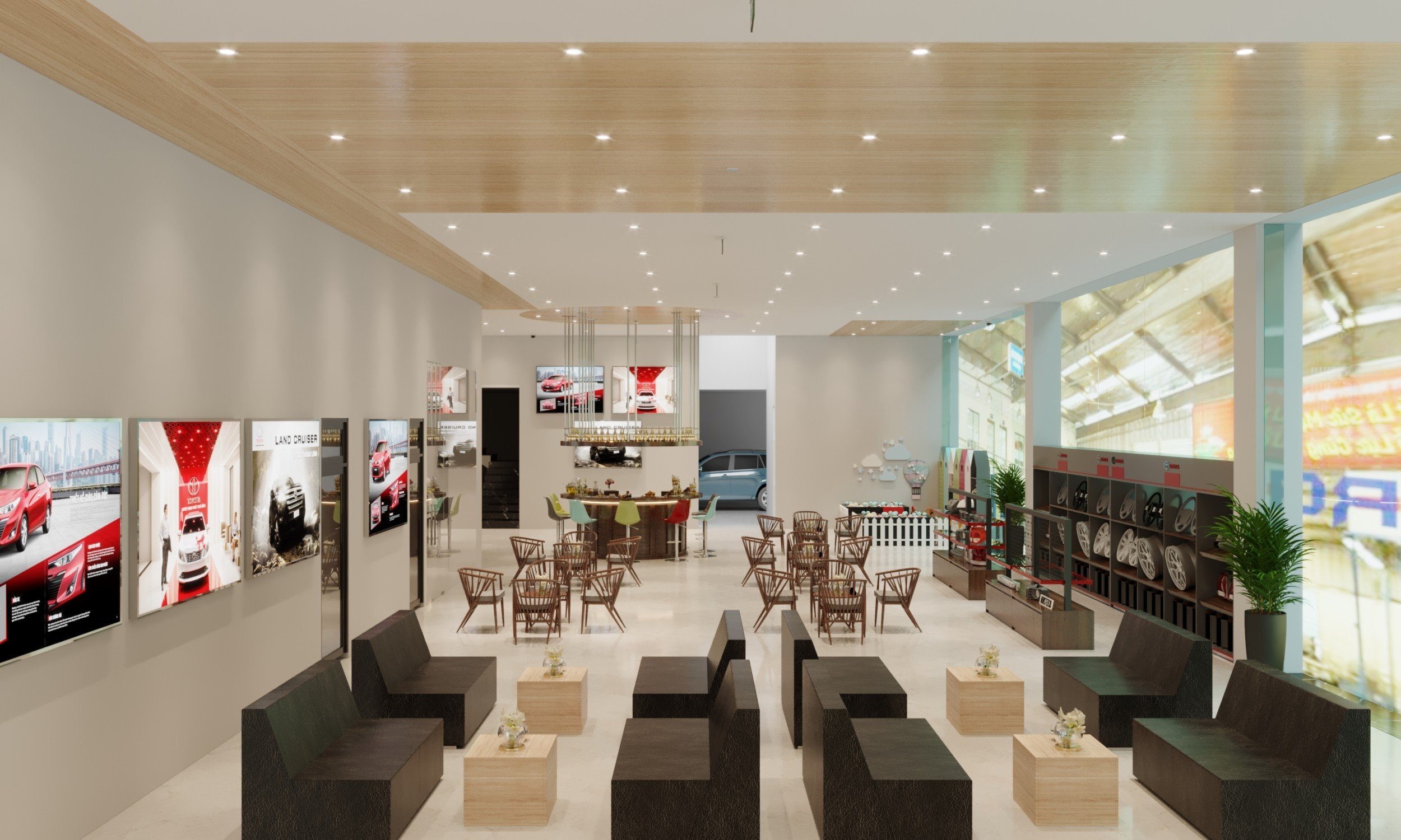 Dự án HTP showroom Tiền Hải
