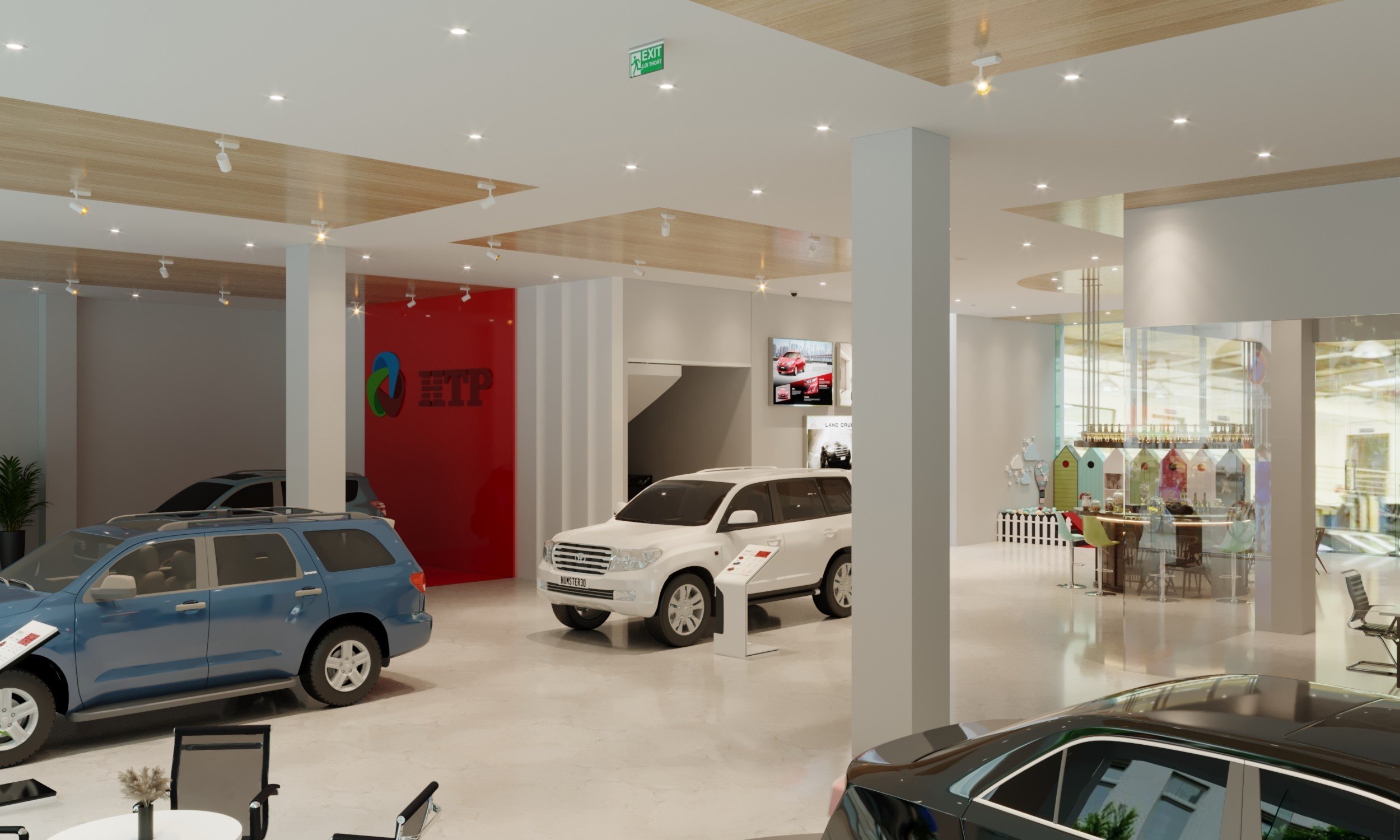 Dự án HTP showroom Tiền Hải
